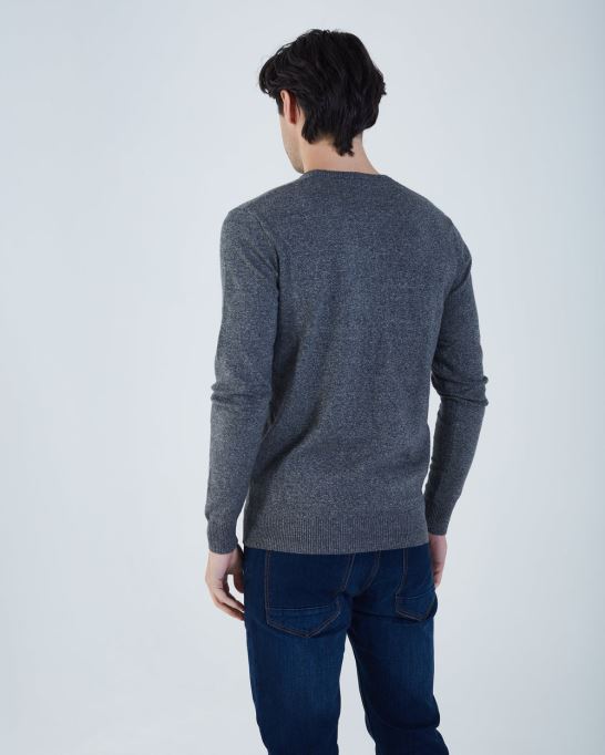 ディーゼルデールラウンドネックメルブラック