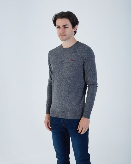 ディーゼルデールラウンドネックメルブラック