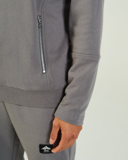 グレー アンデス スウェットシャツ ロック クライミング ディーゼル