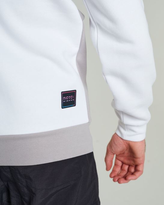 ディーゼル マーセルス パーカー オプティック ホワイト