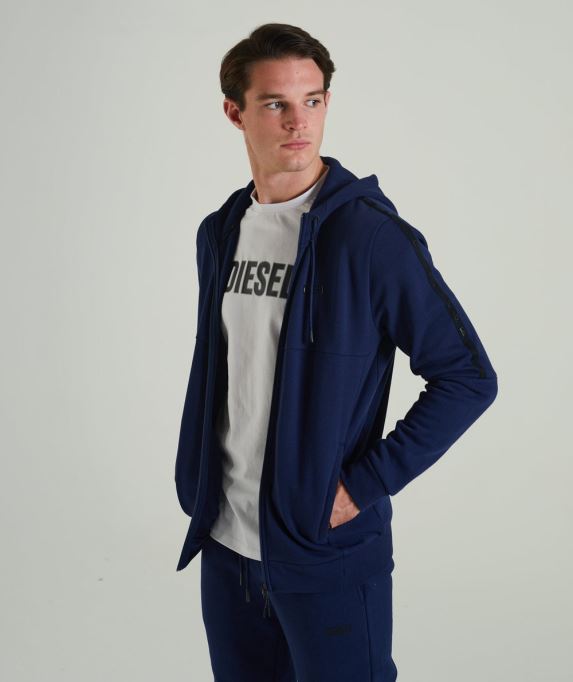 オクタヴィアン ジッパー サファイア ディーゼルブルー