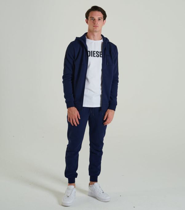 オクタヴィアン ジッパー サファイア ディーゼルブルー