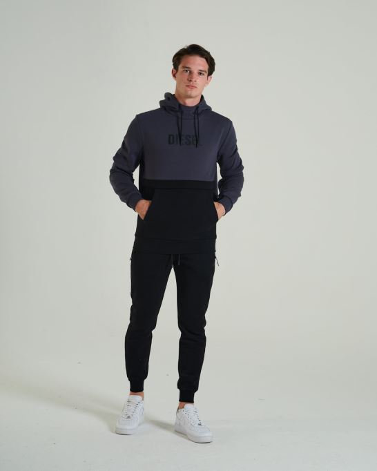 ディーゼル マルセルス パーカー サンダー グレー