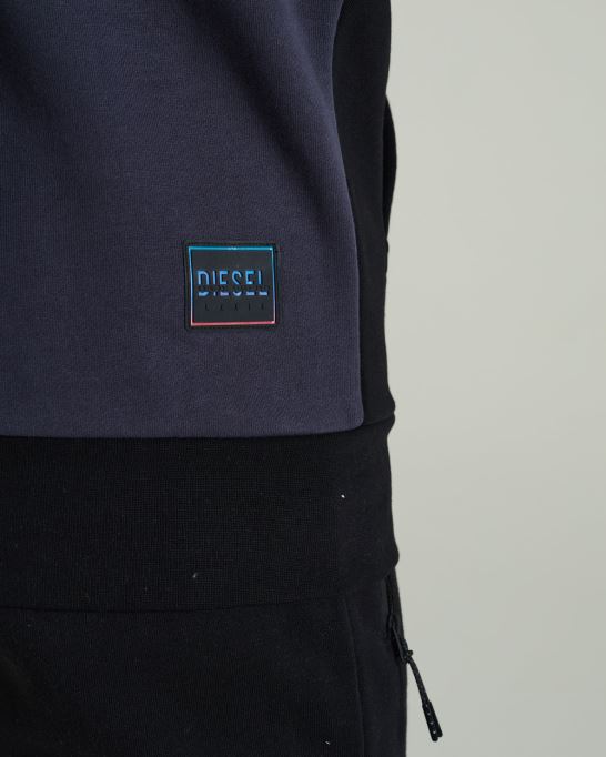 ディーゼル マルセルス パーカー サンダー グレー