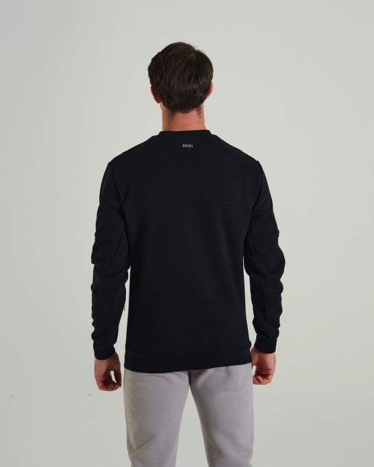 ディーゼル カイロ スウェットシャツ ニュー ブラック