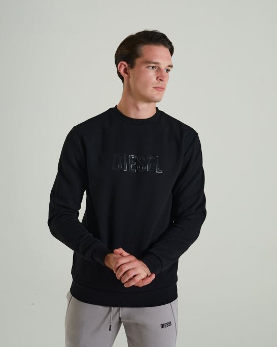 トバイアススウェットシャツ ニューディーゼル ブラック