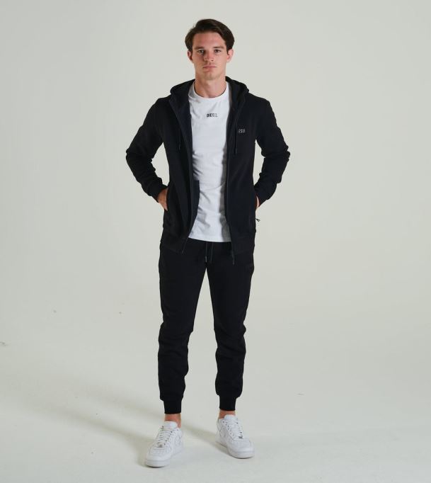 ディーゼル オクタヴィアン ジッパー ニュー ブラック