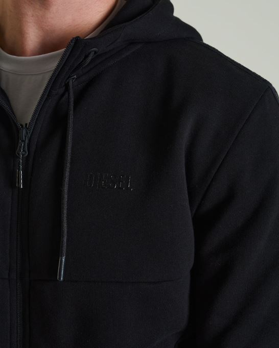 ディーゼル オクタヴィアン ジッパー ニュー ブラック