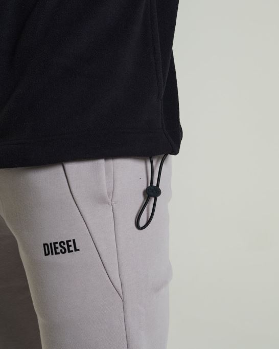 トロイの木馬フリース ハーフジップ ニュー ディーゼル ブラック