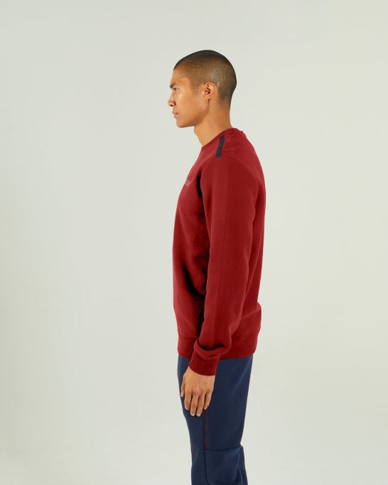 ディーゼル ハーディング スウェットシャツ レッド ダリア