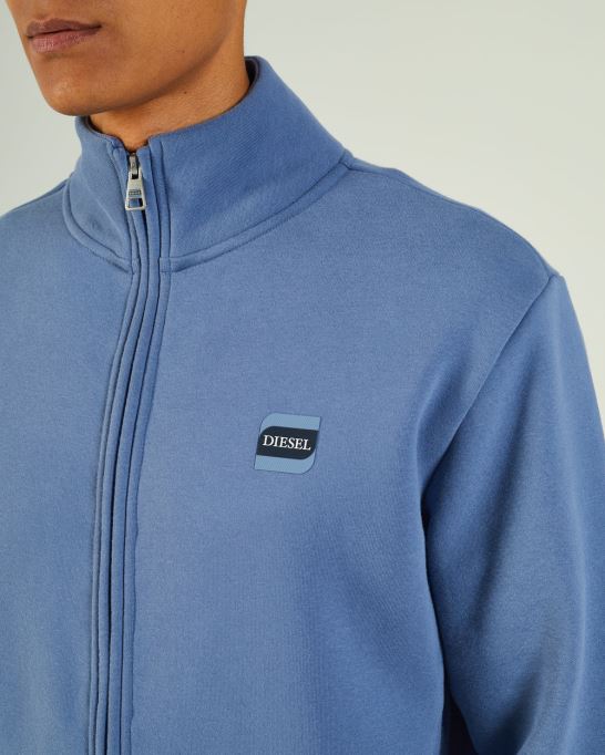 ディーゼル ヘイズ ファンネル ジップ マウンテン ブルー