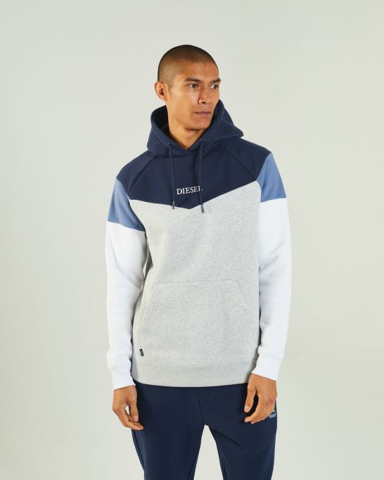 ハクスリー フード ネイビー ブレザー ディーゼル