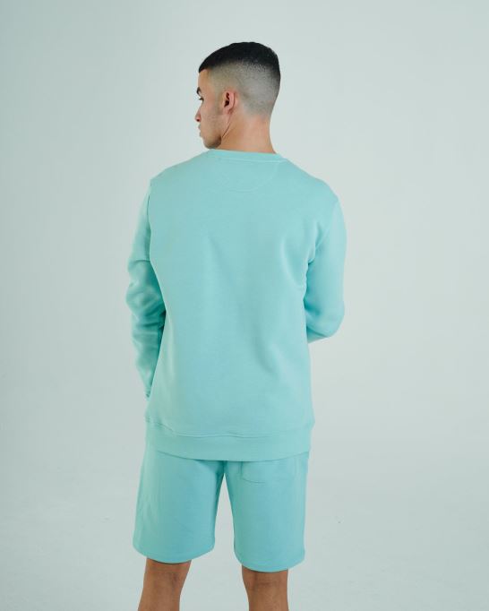 ディーゼル ショーン スウェットシャツ ミント アイスクリーム グリーン