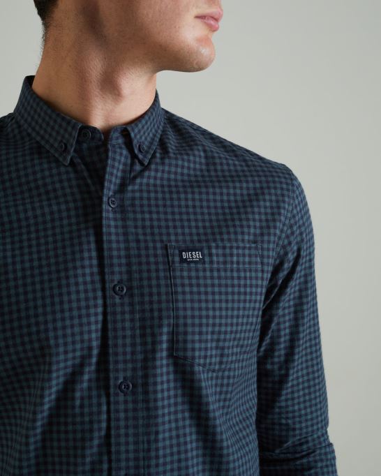 ディーゼル シャツ コルトレーン L/s ヴェルディ グリーン グリーン