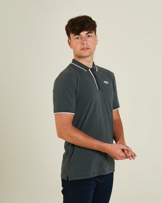 ディーゼル ジミー ポロ ヴェルディ グリーン グリーン