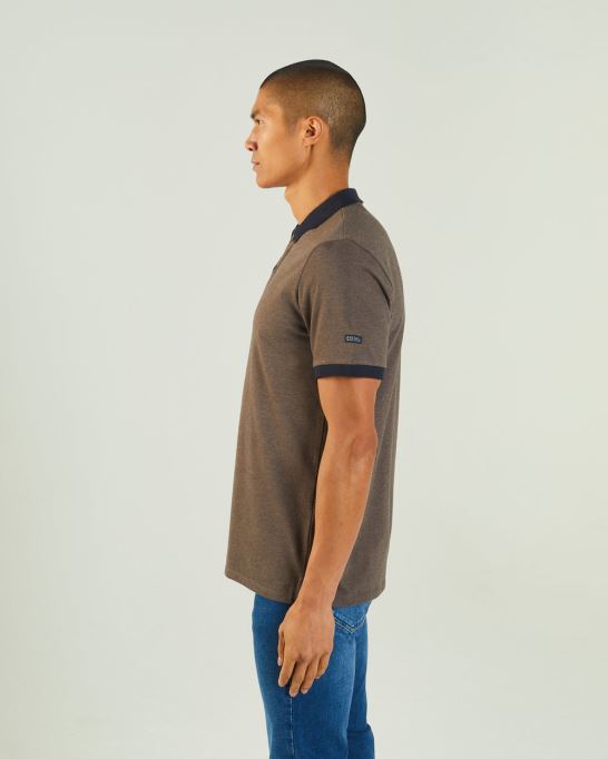 グレー ディーゼル デンゼル ポロ シルト ストーン