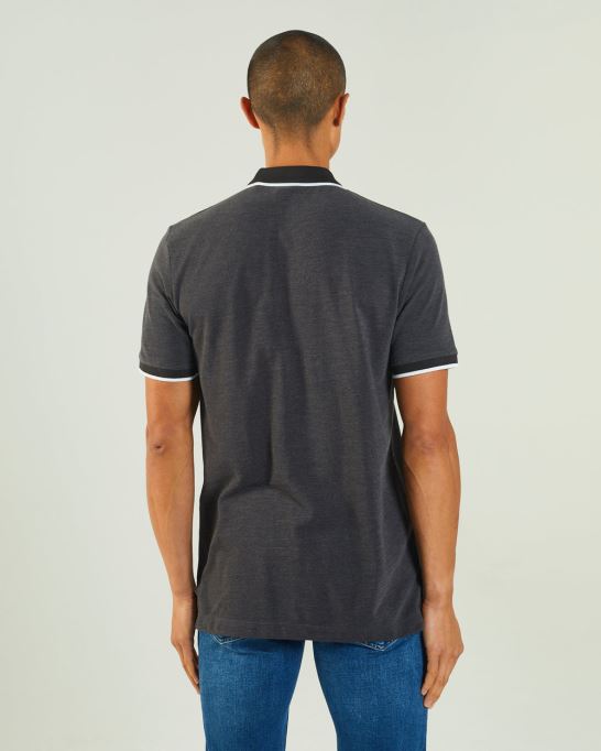 ディーゼル ジミー ポロ スコーピオン グレー