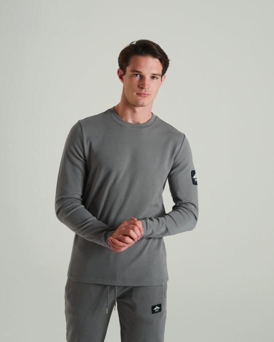 ディーゼル オリンピック Ls ティー ロック クライライム グレー