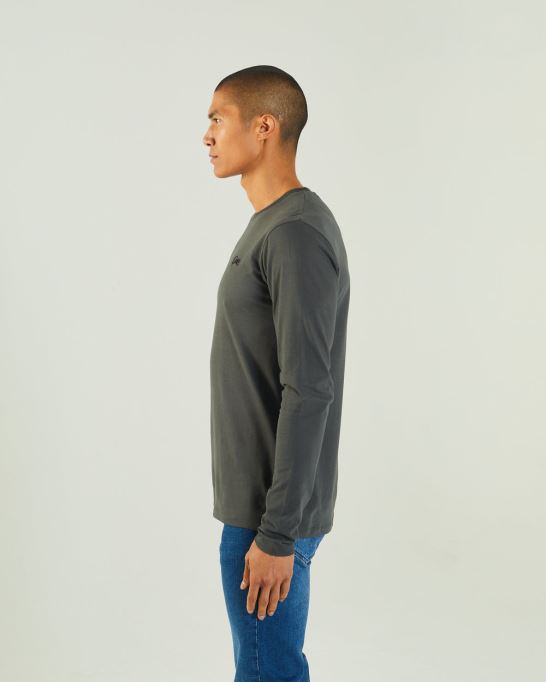 ベーシック スコット L/s ティー パイングリーン ディーゼルグリーン