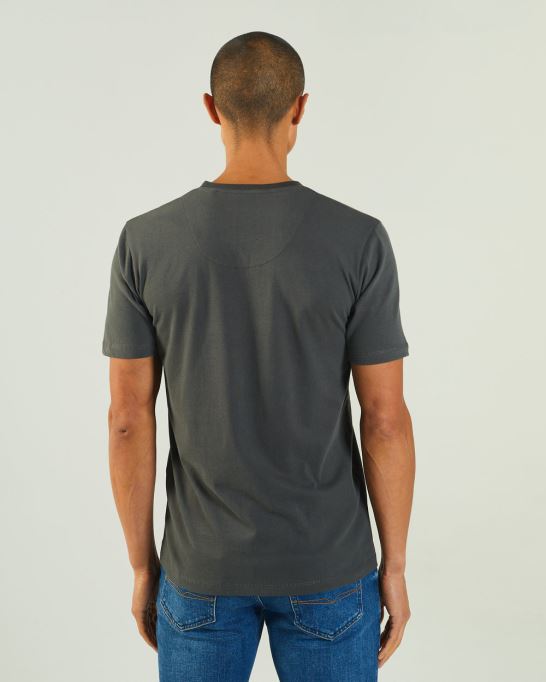 グリーンベーシックスコットvネックシャツパイングリーンディーゼル