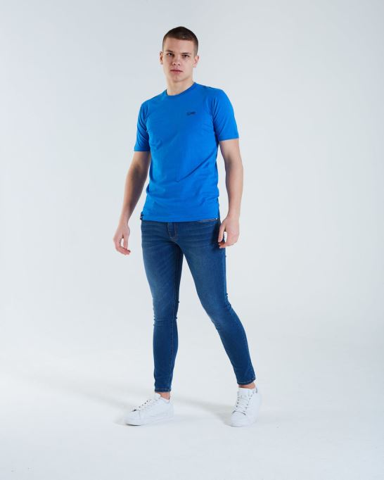 ディーゼル ベーシック スコット Oネック Tシャツ ノーティカルブルー