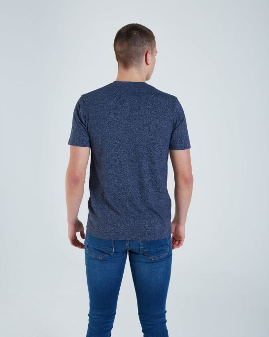 ディーゼル ベーシック マット オ ネック ティー インシグニア ブルー