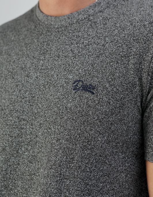 ベーシックマットオーネックティー オリーブ ナイトディーゼルカーキ