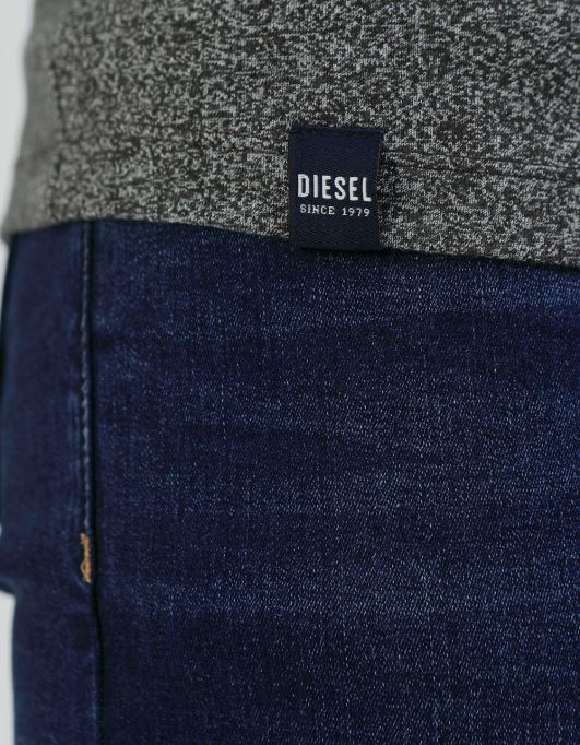 ベーシックマットオーネックティー オリーブ ナイトディーゼルカーキ