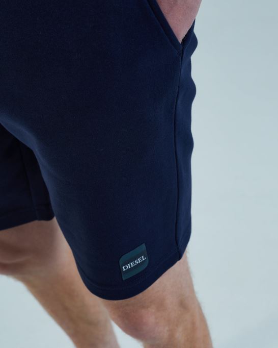 ディーゼル カルム ショート ネイビー ブレザー