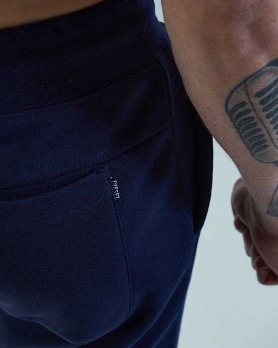 ディーゼル カルム ショート ネイビー ブレザー