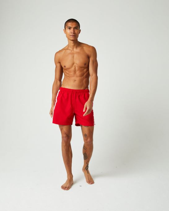 Milo スイムショーツ レッド ディーゼル