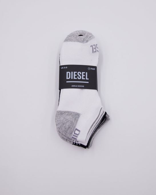 テリー アンクル ソックス ペブル ディーゼル グレー