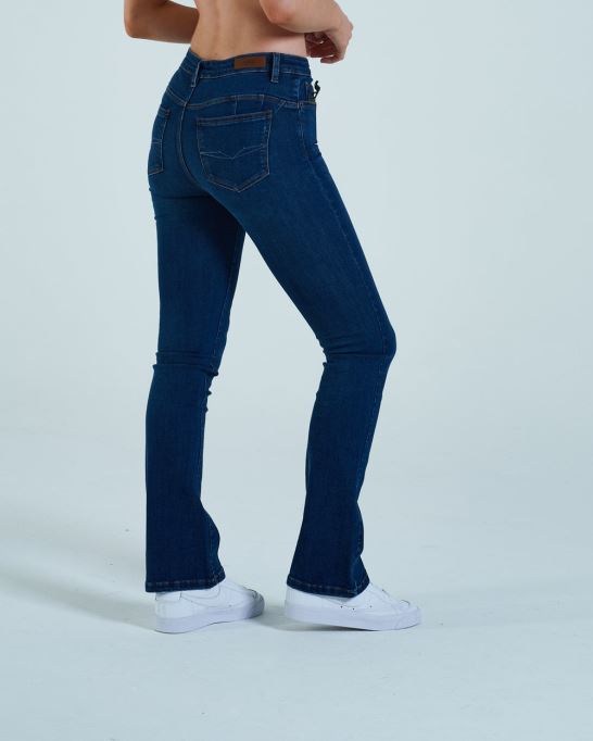 ジーナ ハイライズ ブートレグ ブルー ディーゼル