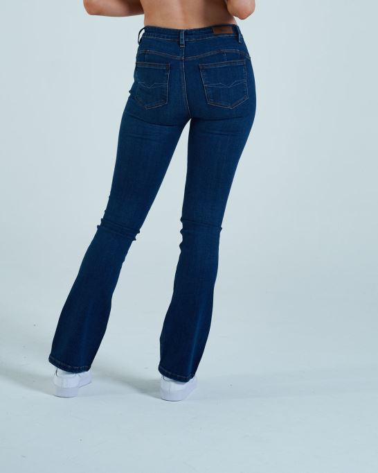 ジーナ ハイライズ ブートレグ ブルー ディーゼル