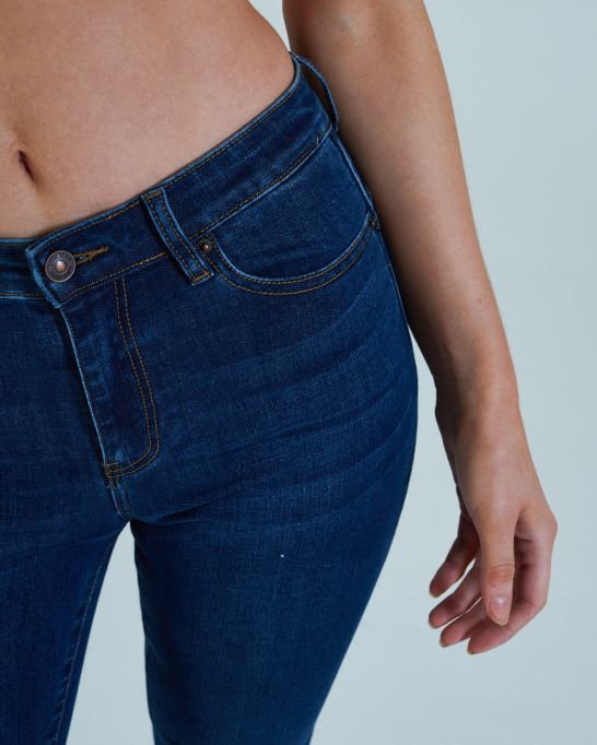 ジーナ ハイライズ ブートレグ ブルー ディーゼル