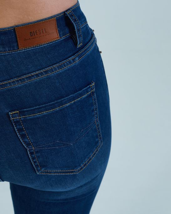 ディーゼル ジェシカ Hr スキニー ミディアム ブルー