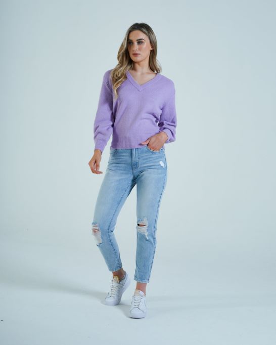 ディーゼル フローリー ママ ジャン ヴィンテージ ライトブルー