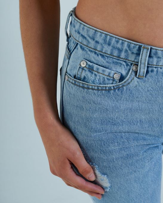 ウィル ストレート レッグ ランドリー ブルー ディーゼル