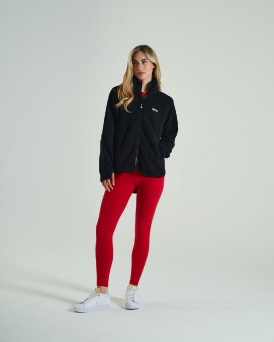 ニッキ フリース ジッパー ディーゼル ブラック