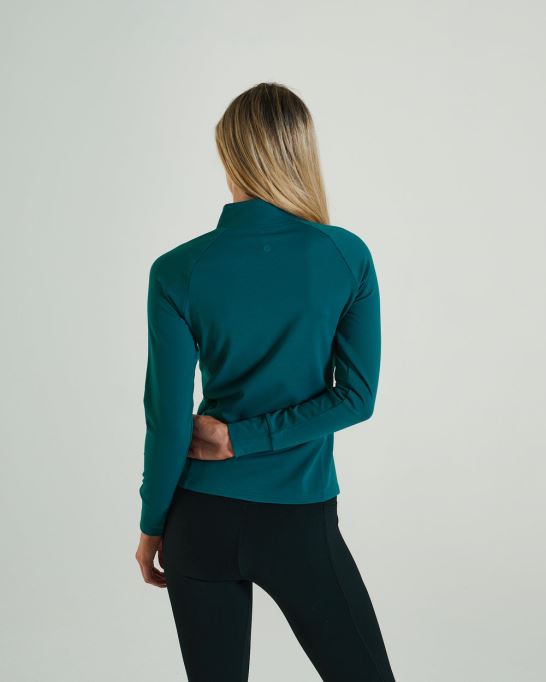 ディーゼル エンパワーメント ジッパー ティール グリーン グリーン