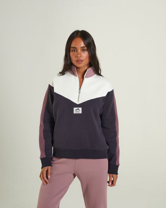 パープルヘイデンハーフジップマルチパープルディーゼル