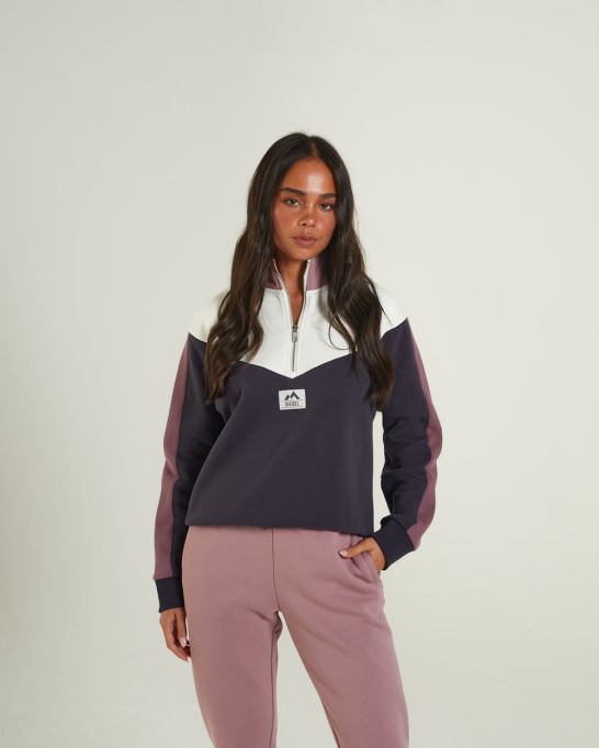 パープルヘイデンハーフジップマルチパープルディーゼル