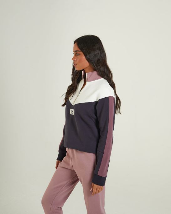 パープルヘイデンハーフジップマルチパープルディーゼル