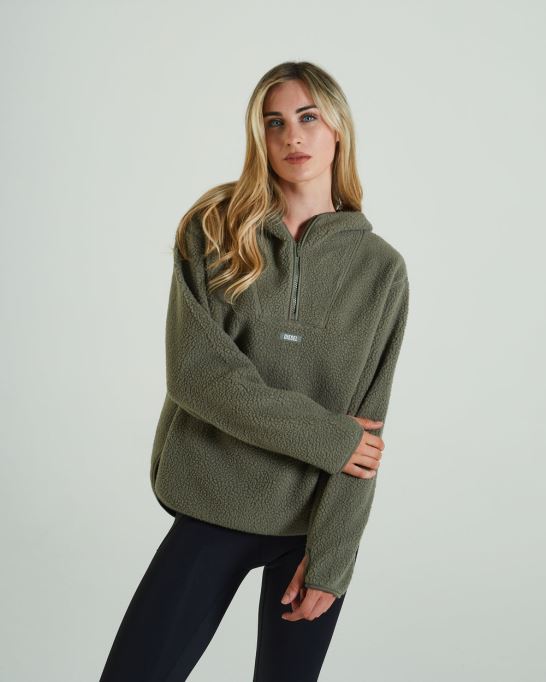 ディーゼルボラ フリースフード オリーブグリーングリーン