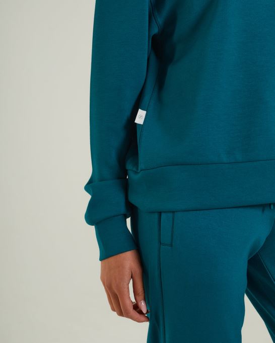 緑通りのセーター ティール グリーン ディーゼル