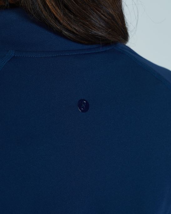 ディーゼル テア ハーフジッパー ピーコック ネイビー