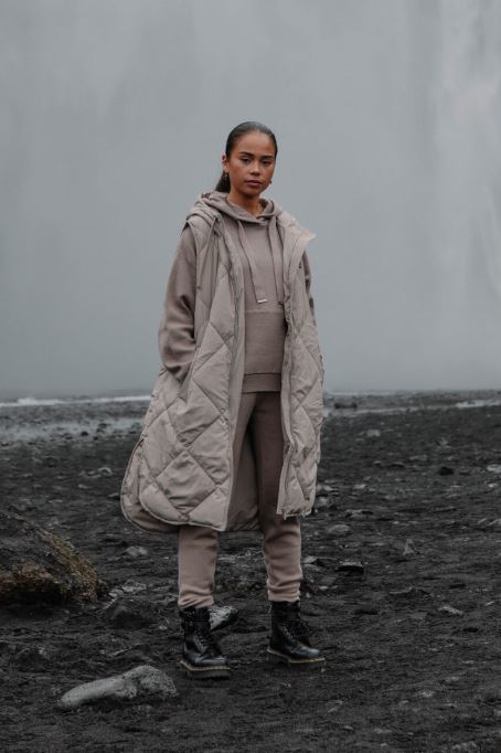 アミリア パンツ ミンク ディーゼル ベージュ