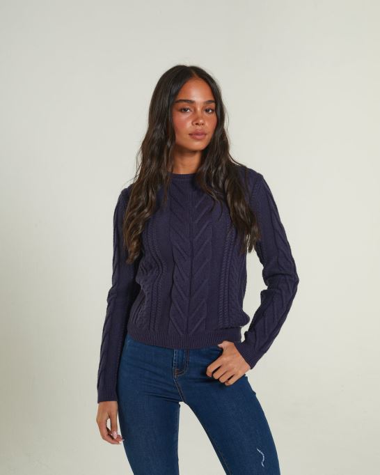 Isabeau ニット 紺 ディーゼル