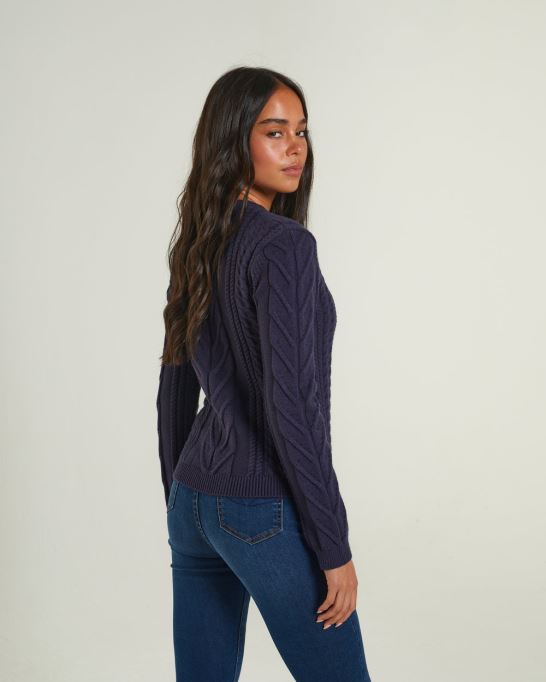 Isabeau ニット 紺 ディーゼル