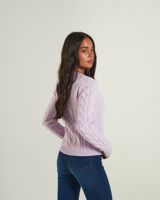 Isabeau ニット ライラック ドリーム ディーゼル パープル